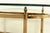 Metal LaBarge Hollywood Regency Brass and Glass Cocktail Table, Circa 1960s For Sale - Image 7 of 11