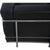 LC2 Three-Seater Sofa in Black Leather from Le Corbusier, 2000s For Sale - Image 18 of 18