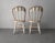 Pair of Primitive American Spindle Back Side Chairs For Sale - Image 4 of 8