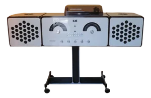 Radiophonograph Cubo RR 126 Fo by F.lli Castiglioni for Brionvega, Italy, 1971