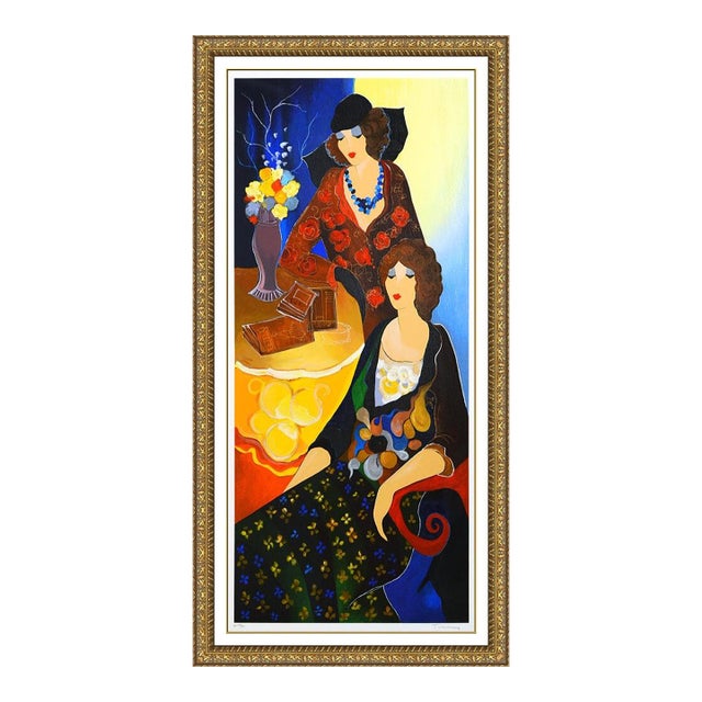 Late 20th Century Debbie & Donna, Itzchak Tarkay For Sale