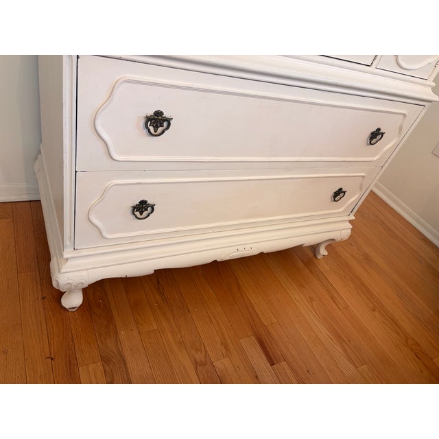 French Provincial French Canadian Antique Dresser For Sale - Image 3 of 8
