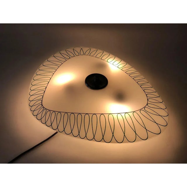 Mid-Century Modern Mid-Century Wall Light with Glass Plate from Designfornication, 1956 For Sale - Image 3 of 11