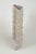 Brutalist Aluminium Vase with Asymmetrical Form from Pascal Mourgue, 1980s For Sale - Image 4 of 6