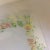 Transparent Dorothy Thorpe California Wild Flower Glass Square Serving Platter For Sale - Image 8 of 13