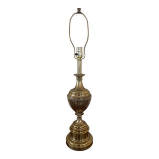 Vintage Brass Hollywood Regency Style Trophy Lamp, Attributed to Stiffel For Sale