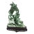 Vintage Chinese Stone Carving on Rosewood Stand For Sale