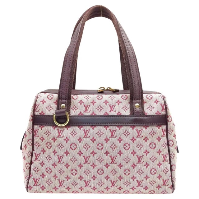 2000s Louis Vuitton Josephine Bordeau Monogram Hand-Bag 1 For Sale - Image 6 of 13