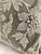 Textile Floral Embroidered Sage Washed Velvet Decorative Pillow Cover For Sale - Image 7 of 8