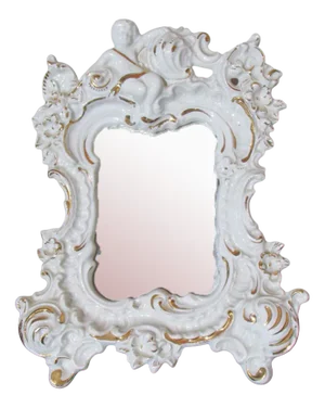 Limoges Porcelain Table Photo Holder, 1930s