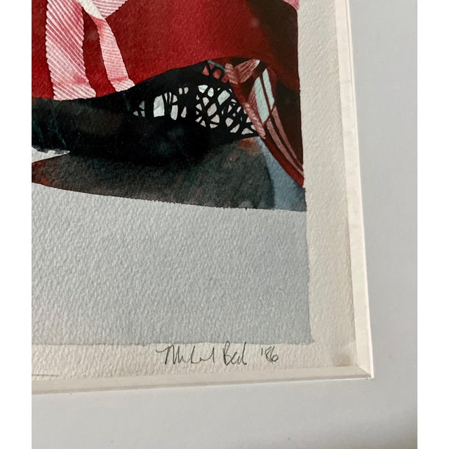 Michael Beck, Large Photo Realist Pop Art Watercolor Painting Children's Toys Teddy Bear Block, 1986 For Sale - Image 15 of 18