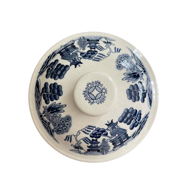 1920s Blue Willow Canisters - Set of 4 For Sale In Los Angeles - Image 6 of 10