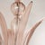 2000 - 2009 Handmade Cipria Pink Murano Glass Six-Light Chandelier, Italy, 1980s For Sale - Image 5 of 12