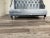 Wood Margot Velvet Tufted Banquette From Haute House For Sale - Image 7 of 11