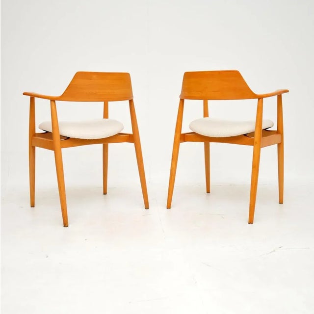 1960s Danish Cherrywood Armchairs, 1960s, Set of 2 For Sale - Image 5 of 11