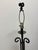 Vintage Art and Craft/Spanish Style Iron Work Floor Lamp For Sale In Los Angeles - Image 6 of 12