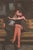 Stolen by Michael Carson | Oil on panel of a couple kissing on a bench For Sale
