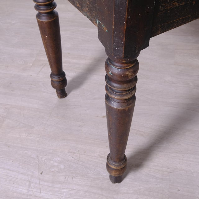 Antique Rustic Wooden Table, Italy, Late 19th Century For Sale - Image 18 of 18