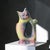 Large Antique French Zoomorphic Majolica Vase from KG Lunéville, 1920 For Sale - Image 4 of 11