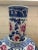 1990s Chinese Blue & White Traditional Porcelain Chinos Vase Pink Flowers For Sale - Image 5 of 12