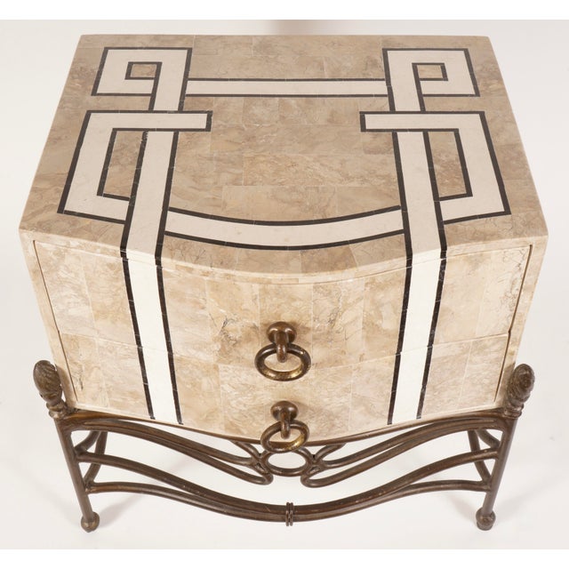 Tessellated Storage Box by Marquis Collection of Beverly Hills For Sale - Image 9 of 10