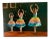 Small Ballet Dancers Original Acrylic Painting, Signed For Sale