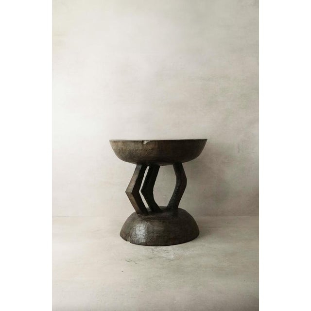 Vintage Tonga Stool For Sale - Image 3 of 4