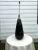 Art Deco Black Ceramic Large Table Lamp For Sale - Image 4 of 12