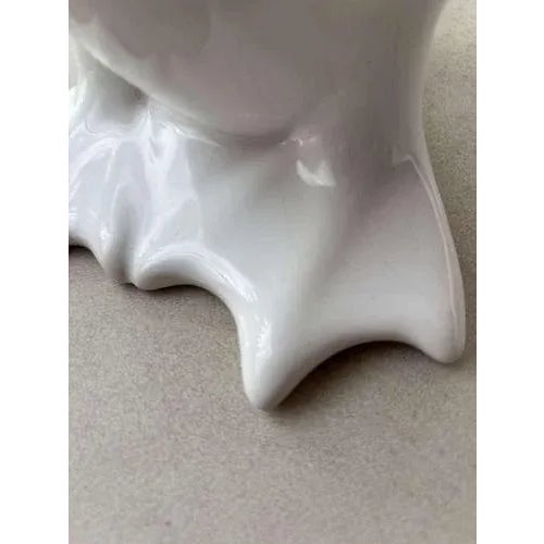 White Vintage Porcelain Goose Set, 1980s, Set of 2 For Sale - Image 8 of 10