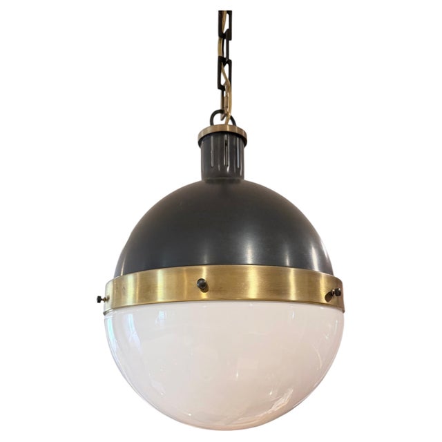 Modern Hicks Extra Large Pendant by Thomas O'Brien for Visual Comfort, Set of 3 For Sale - Image 3 of 10