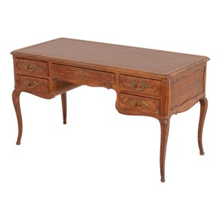 Louis XV Style Walnut Writing Desk For Sale
