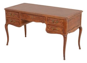 Louis XV Style Walnut Writing Desk