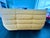Contemporary Ligne Roset Togo Armless Leather Loveseat For Sale - Image 3 of 7