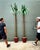 Vintage Monumental Punch Cut Palm Trees - A Pair For Sale - Image 9 of 12