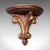 Wood Pair of Vintage Decorative Wall Brackets, English, Clock Shelf, Italianate Taste For Sale - Image 7 of 10