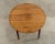 Country English Provincial Round Fruitwood Farmhouse Dining Table For Sale - Image 4 of 17