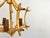 Italian Bamboo Pagoda Chandelier, 1960s For Sale - Image 9 of 13