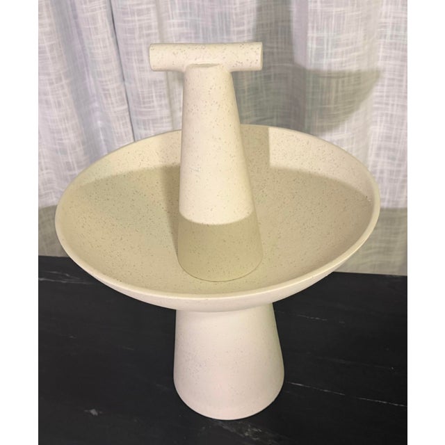 Champion Bowl in Ivory by Studio a (Global Views) For Sale In Dallas - Image 6 of 9