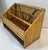 Vintage Bamboo and Rattan Letter Holder Desk Organizer For Sale - Image 9 of 9