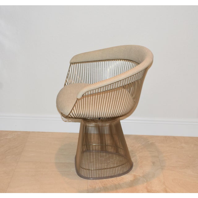 Mid-Century Modern Mid 20th Century Pair of Warren Platner Knoll Wire Side Chairs For Sale - Image 3 of 10