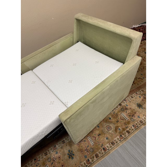 American Leather Bentley Sleeper Chair For Sale - Image 9 of 12