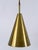 Mid-Century Modern Perforated Brass Pendant, Sweden, 1950s For Sale - Image 17 of 18