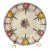 Vintage Hand-Painted Faience Wall Plate by Zell For Sale