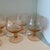 Vintage Rose-Colored Etched Stemware- Set of 8 For Sale In Las Vegas - Image 6 of 10