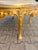 1960s French Louis XVI Gold Beech Marble Coffee Table For Sale - Image 9 of 12