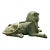 Large Grand Tour Bronze Sphinx in Repose Statue For Sale