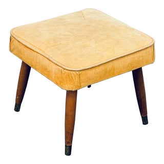 Mid-Century Modern Footstool C. 1960 For Sale