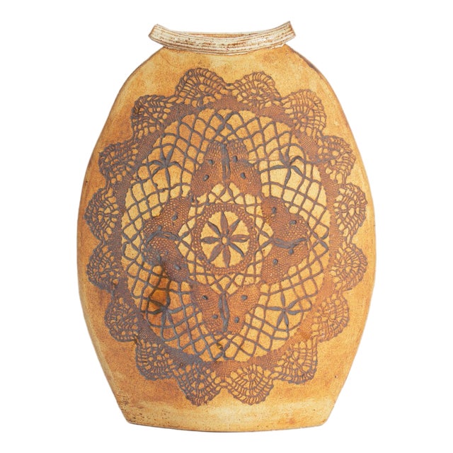 Geoffrey Healy 1980 Studio Pottery Vase For Sale