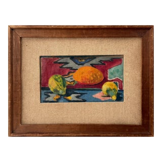 Borislav Bogdanovich Abstract Still Life Oil C. 1940 For Sale