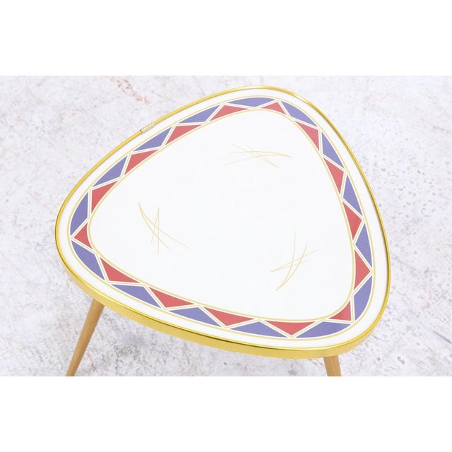 Mid-Century Kidney-Shaped Plant Stand or Side Table, 1960s For Sale - Image 5 of 10